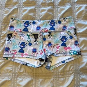 WODBOTTOM CrossFit Work Out Shorts Shortie PERSONAL RECORD